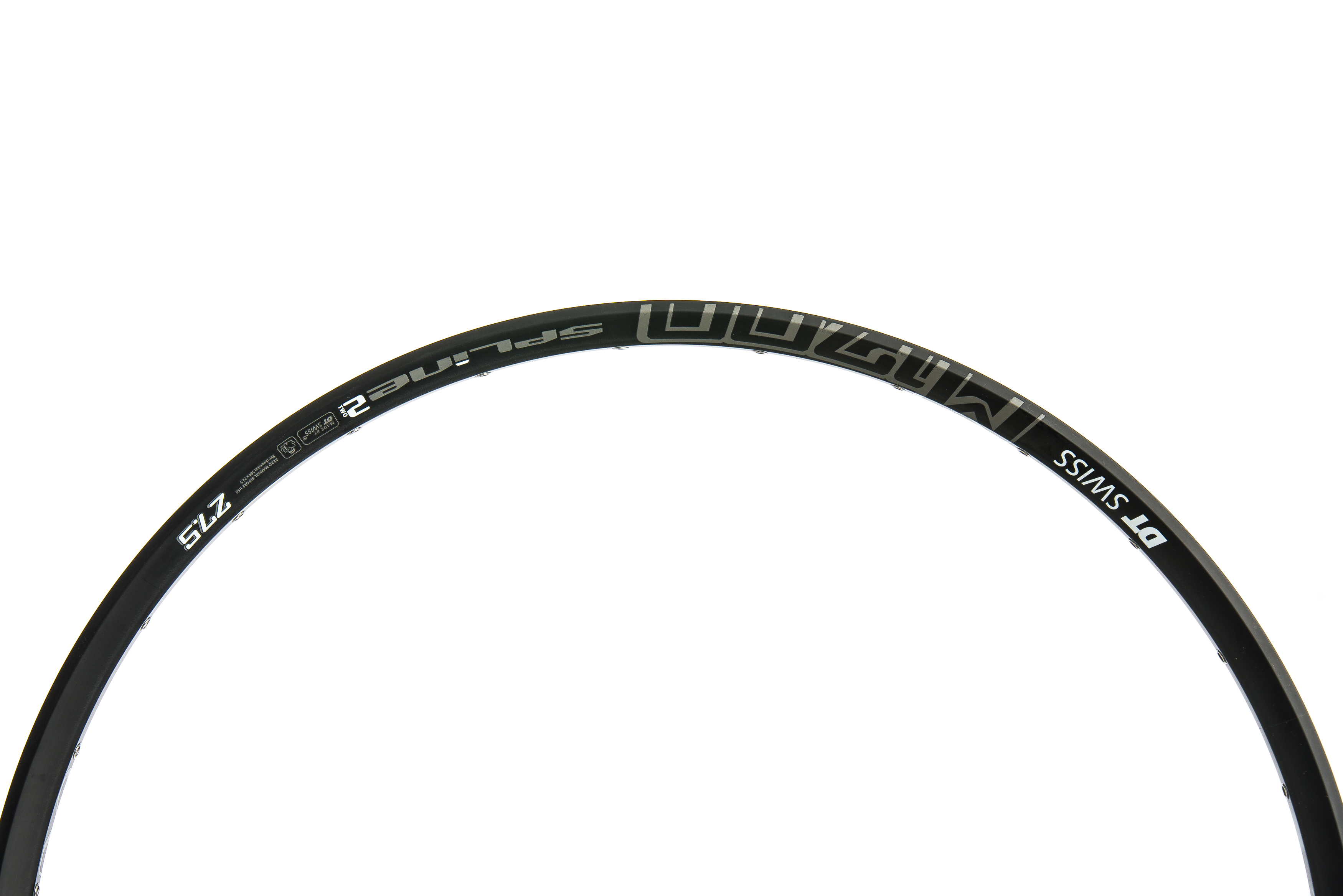 DT Swiss M1700 Spline 2 Rim Aluminum Tubeless 27.5/" 28H Black
