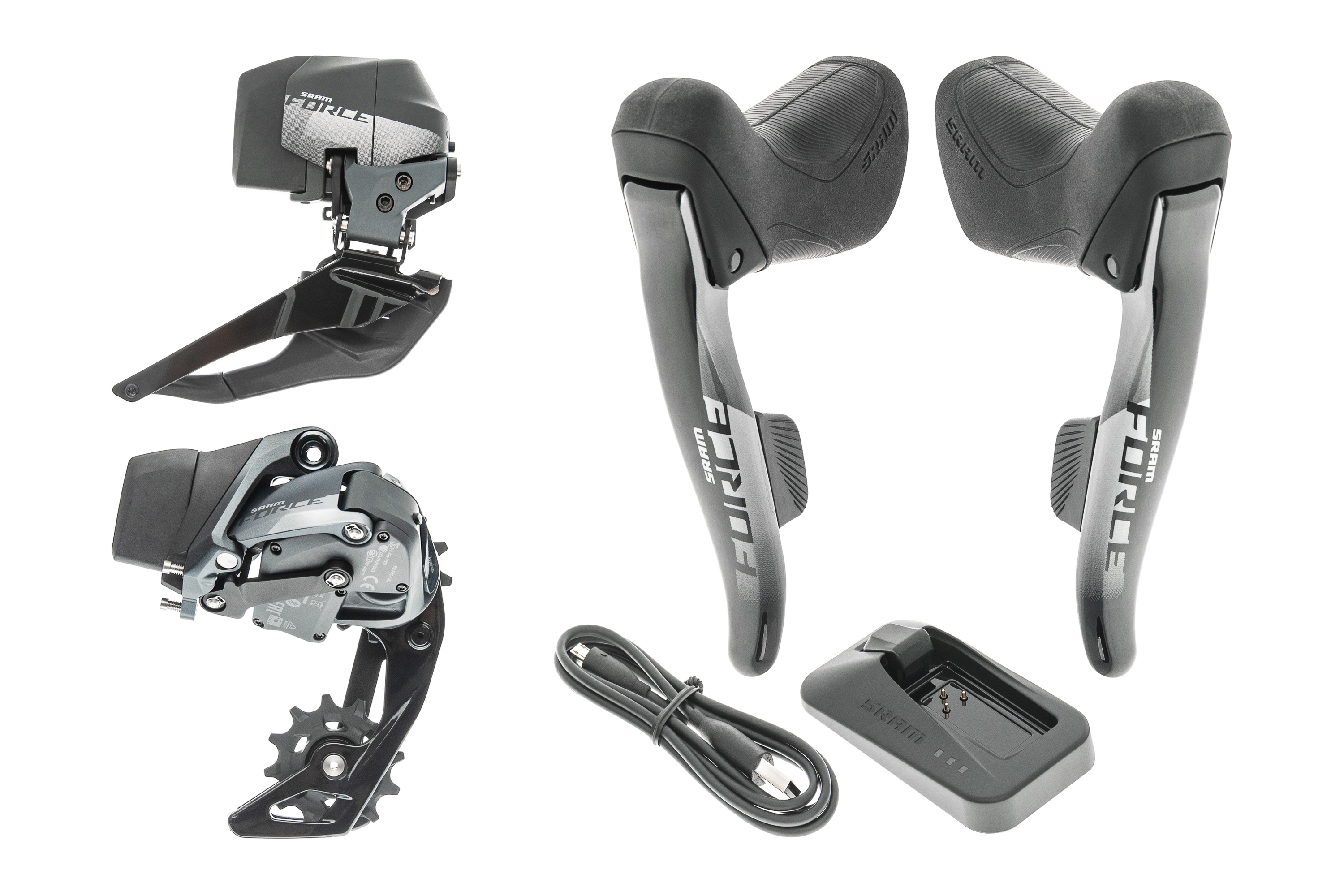 SRAM Force eTap AXS 2x D1 Road Groupset 12 Speed - Mechanical Brake | eBay