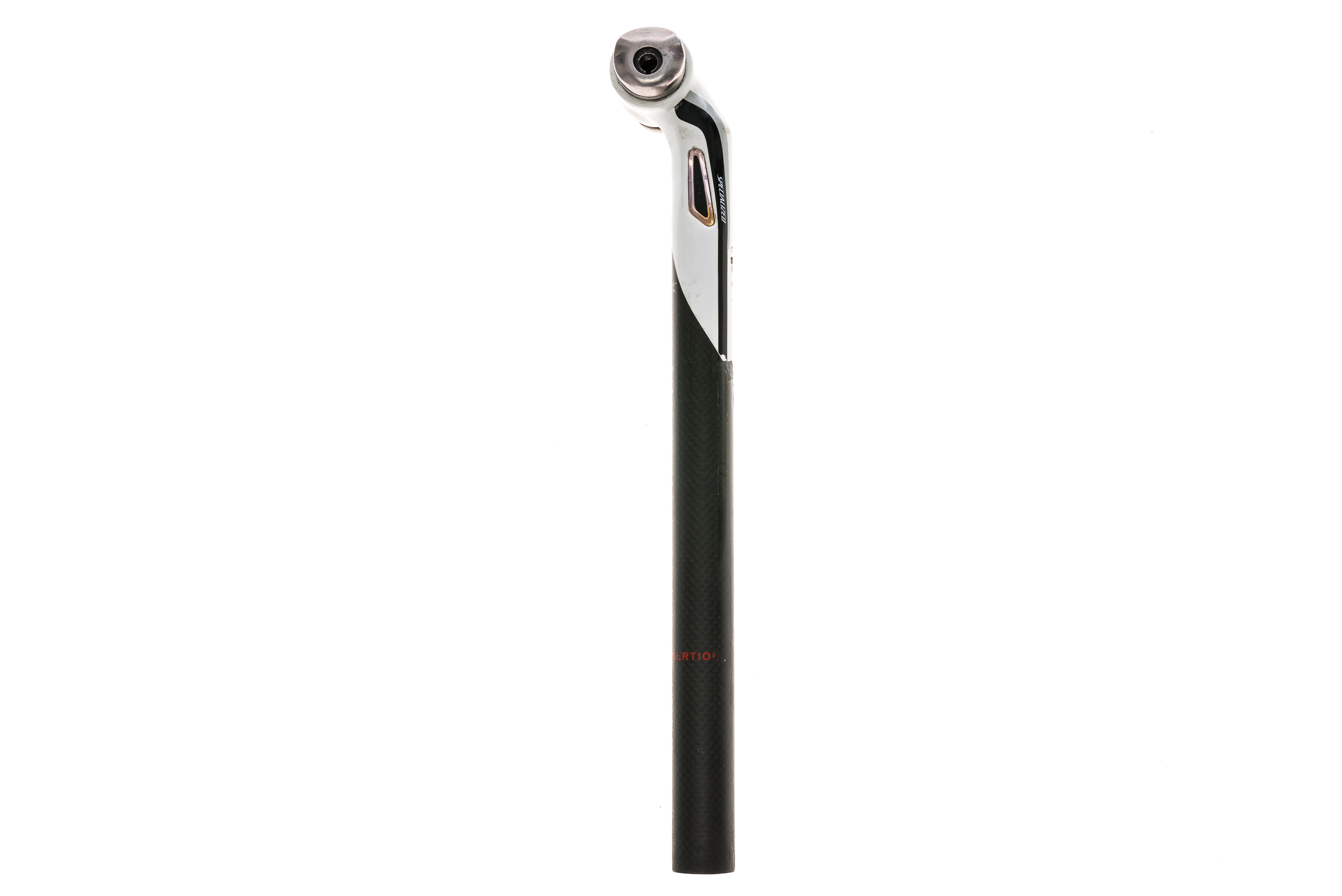 Red BMC D Seatpost 325mm Carbon 15mm Setback Black Good