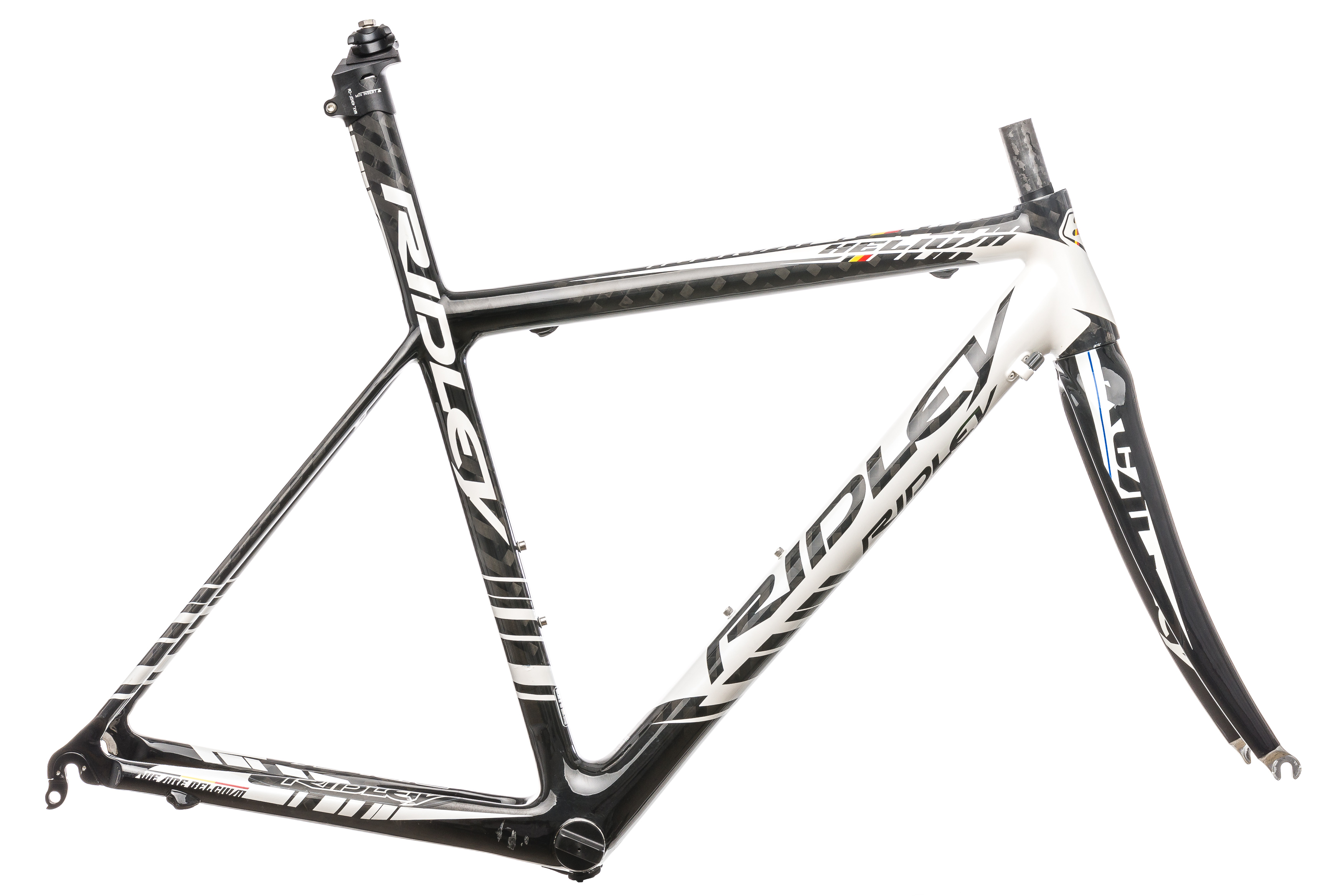 2012 Ridley Helium Road Bike Frame Set XSmall Carbon eBay