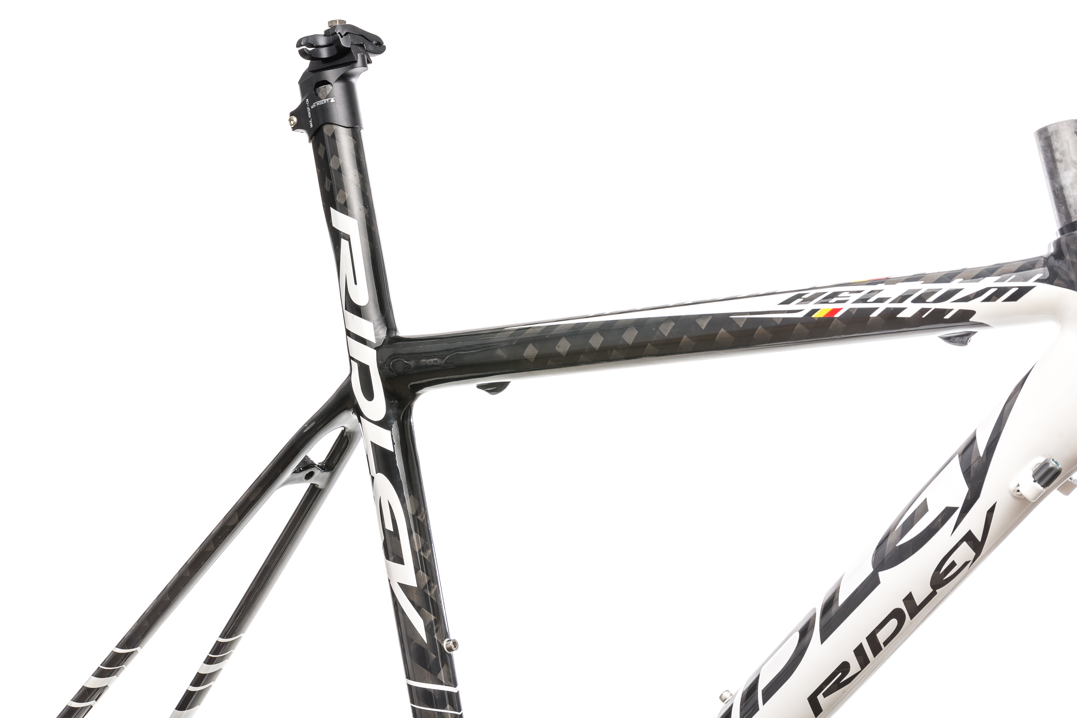 2012 Ridley Helium Road Bike Frame Set XSmall Carbon eBay