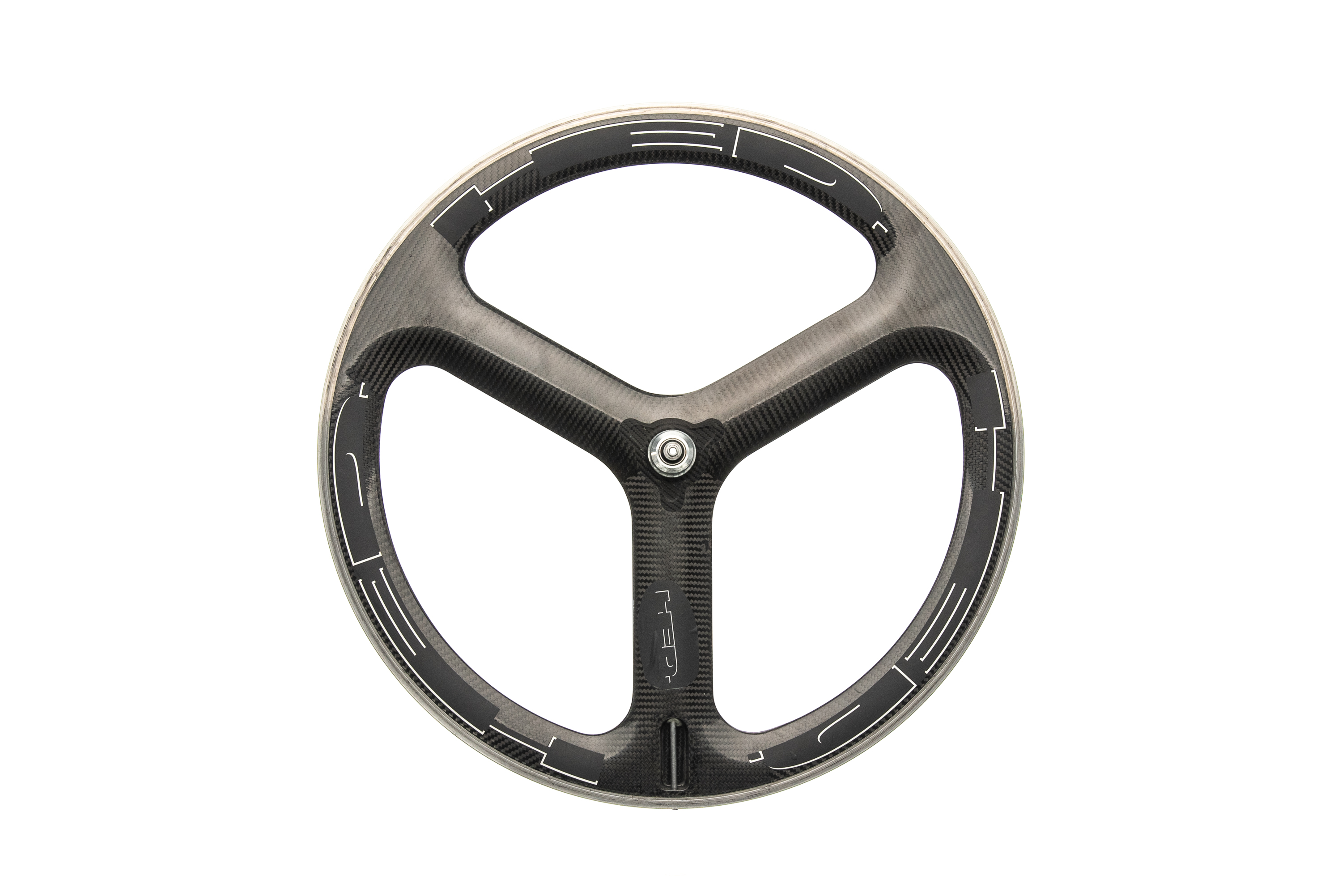 hed tri spoke front wheel