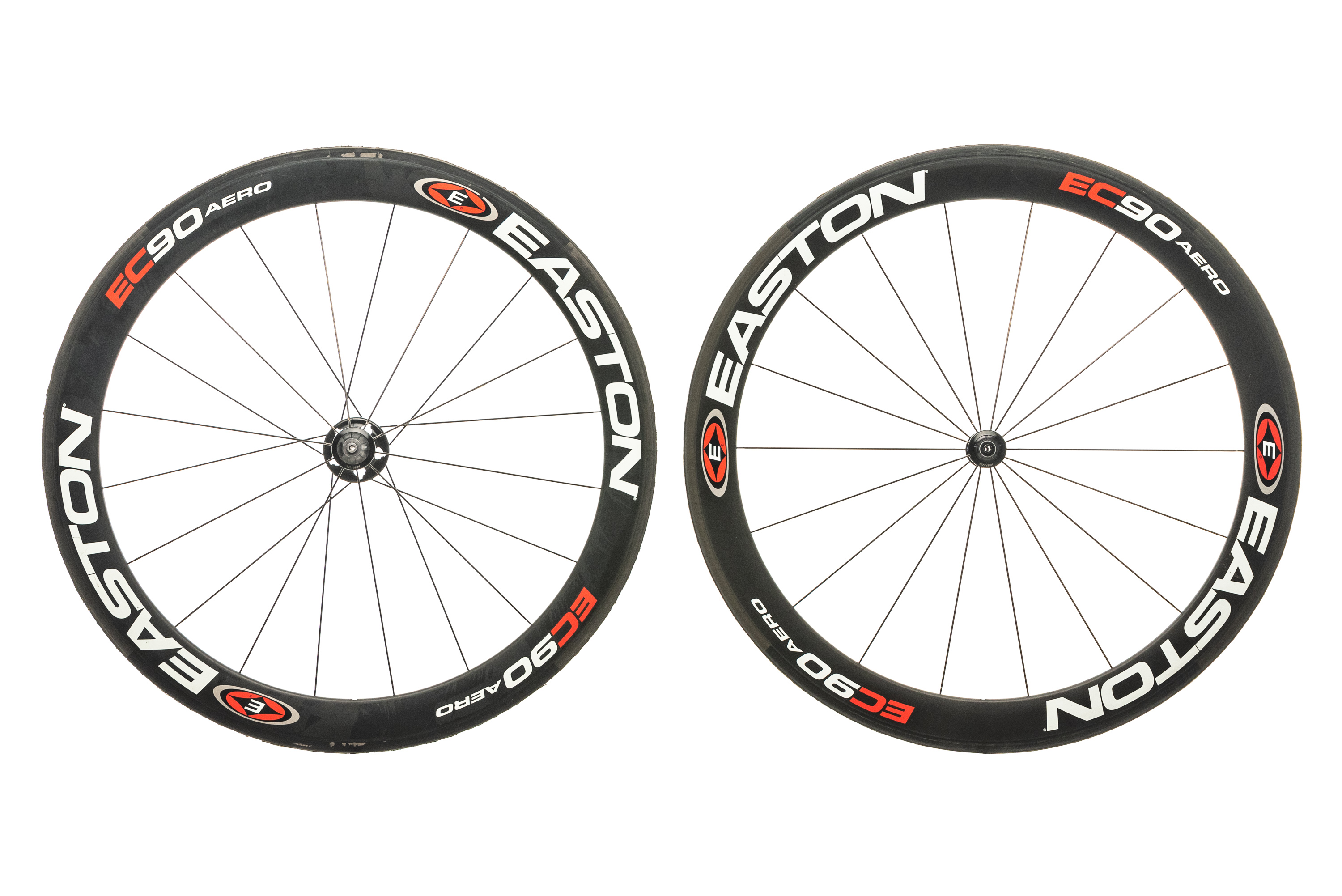 Easton EC90 Aero Road Bike Wheelset 700c Carbon Tubular Shimano 11