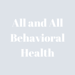 All and All Behavioral Health Services LLC, Masters in Community Counseling, Licensed Professional Counselor in Lilburn, GA 