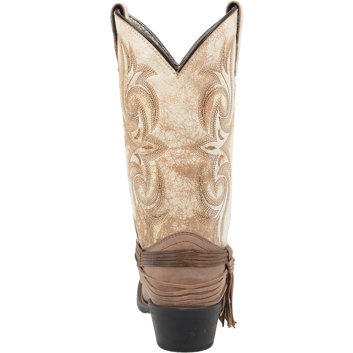 Laredo Womens Myra Cowboy Boots Leather Sand/White - Picture 13 of 64