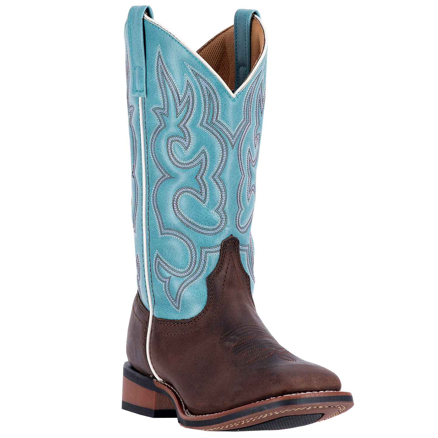 laredo square toe boots laredo womens brown leather mesquite gaucho 11in square laredo square toe boots laredo womens brown leather mesquite gaucho 11in square