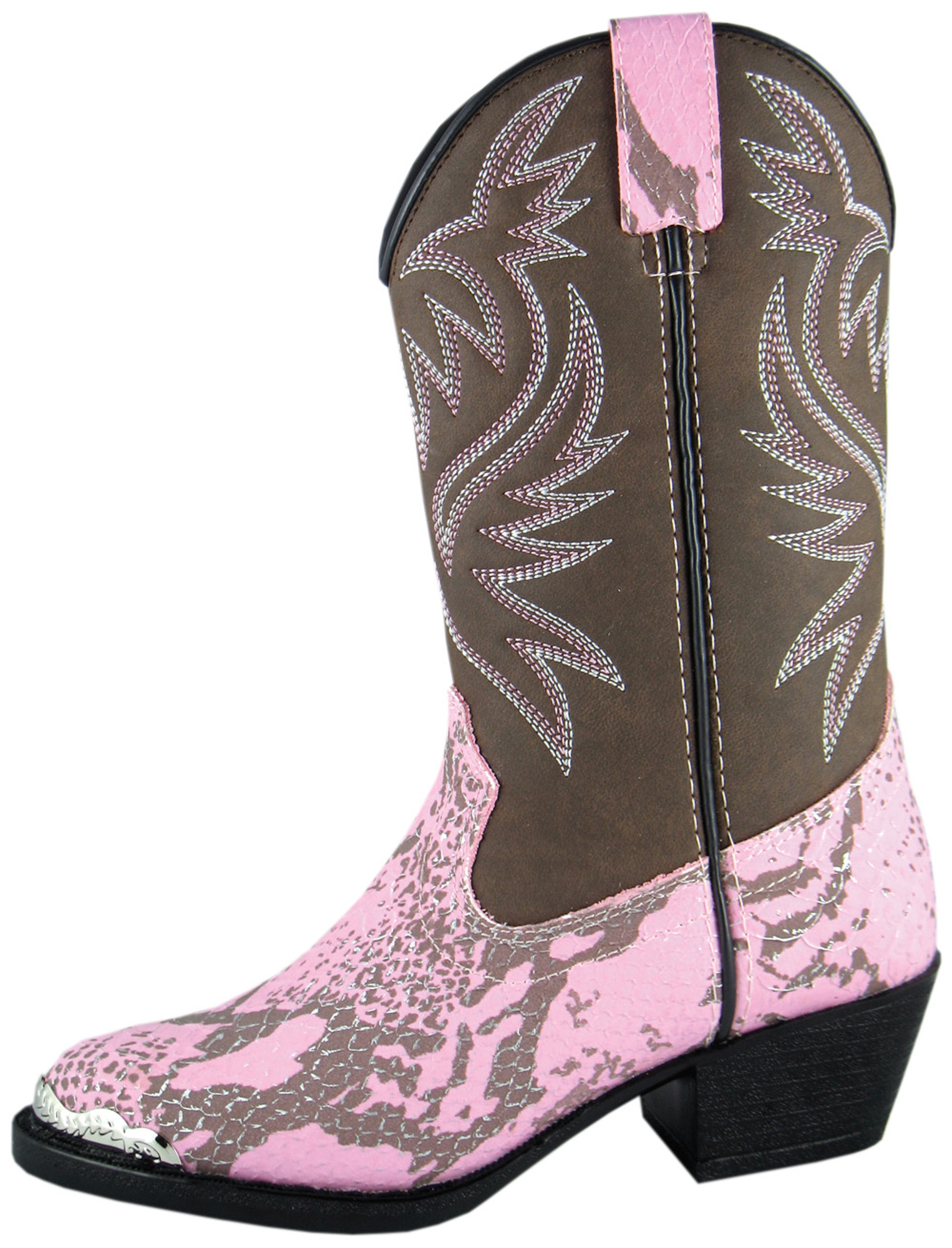 Smoky Mountain Kid S Cody Faux Snake Print Western Boots Smoky Mountain Kid S Cody Faux Snake Print Western Boots