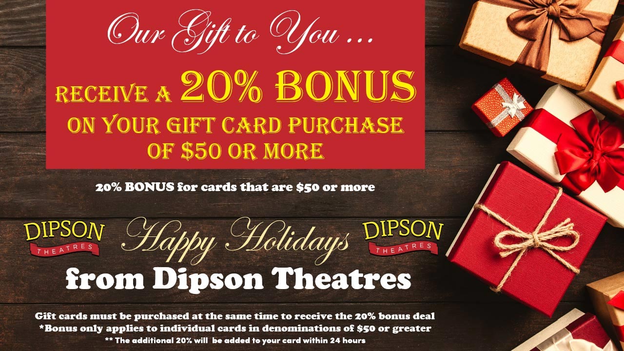 Dipson theatres proudly serving new york and pennsylvania with the