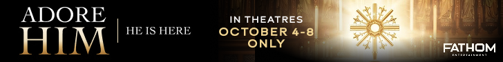 ADORE HIM HE IS HERE IN THEATRES OCTOBER 4-8 ONLY FATHOM ENTERTAINMENT