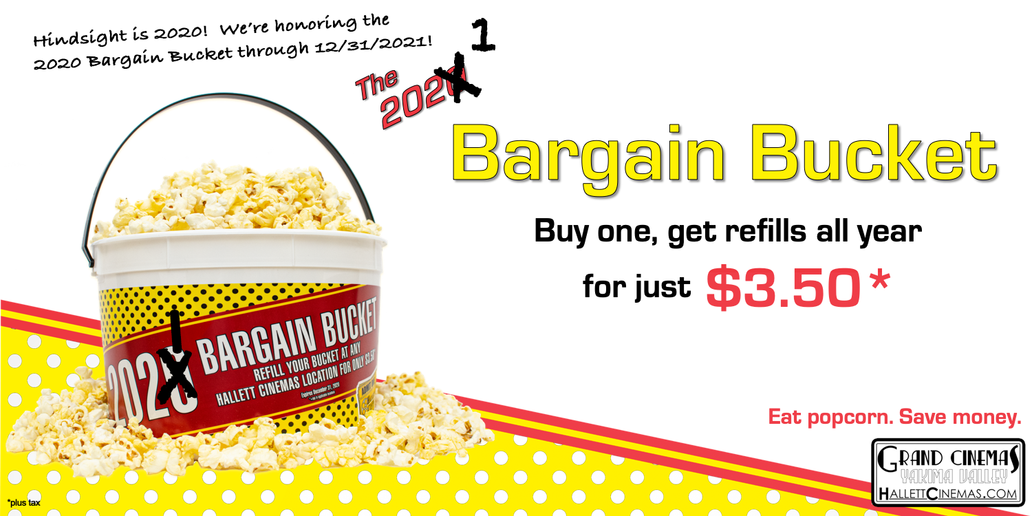 Grand Cinemas Yakima Valley Bargain Bucket