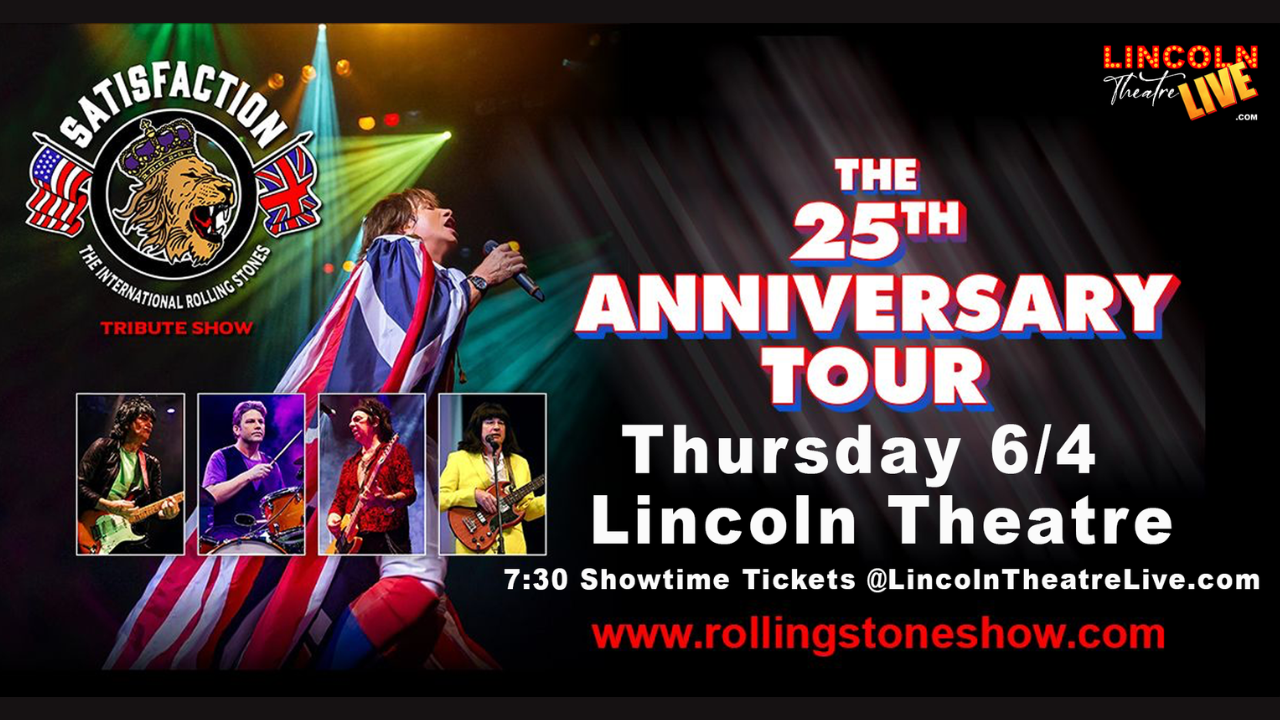 satisfaction International Stones Tribute Band banner