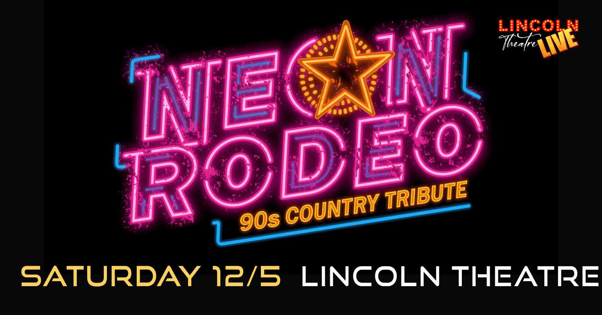 Neon Rodeo 90s country music tribute on Dec 5th