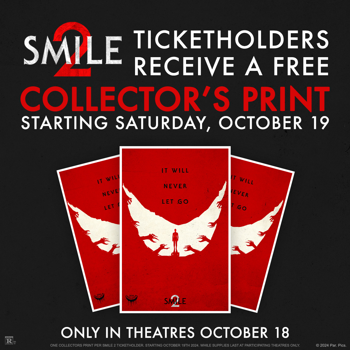 Rotterdam Square Cinema 7 GIVEAWAY! SMILE 2 WHILE SUPPLIES LAST!