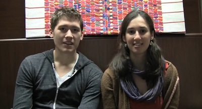 Rachel Brown and Cody Valdes