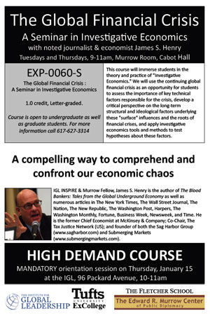 James S. Henry, 2008/2009 Inspire Fellow