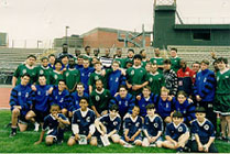 "Game of Nations" Soccer team that playted the Tufts University Soccer team