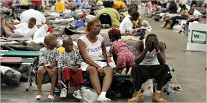 0605 - NYT - Katrina Survivors in Astrodome