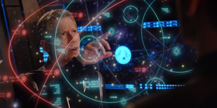 Into The Forest I Go 1x09 - Stamets vendo as possibilidades de saltos para outros universos