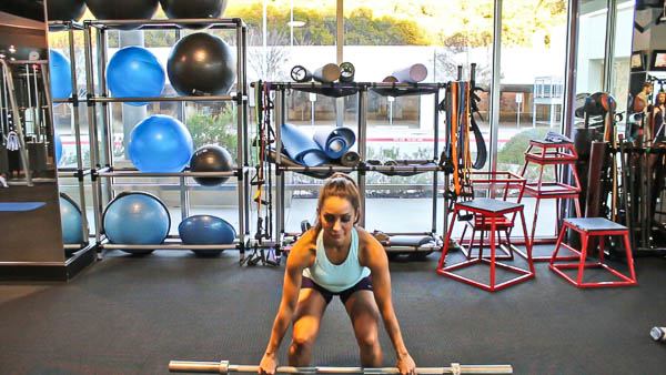 top exercises for shoulders top trainer clean and press form
