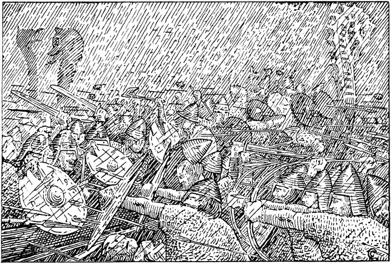 File:Olav Tryggvasons saga - Uvaeret Hjoerungavaag - H. Egedius.jpg