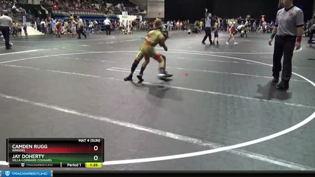 Camden Rugg (Ringers) vs Jay Doherty (Villa-Lombard Cougars)