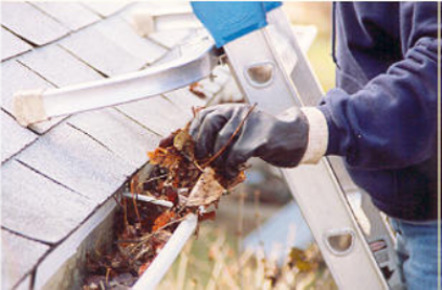 Keep your gutters clear in the winter