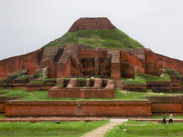 Ruins of the Buddhist Vihara at Paharpur