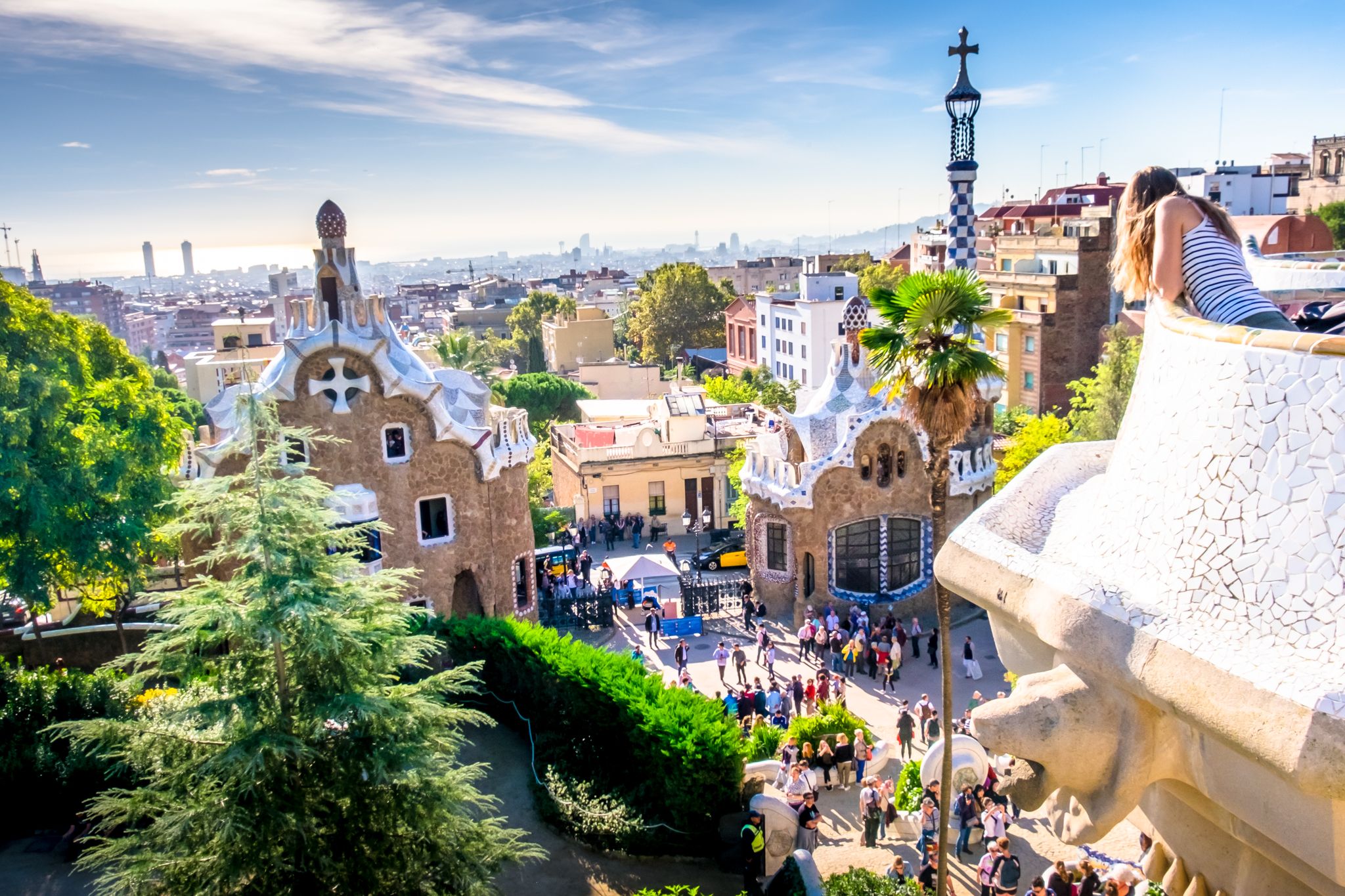 Parc Guell by Antoni Gaudi