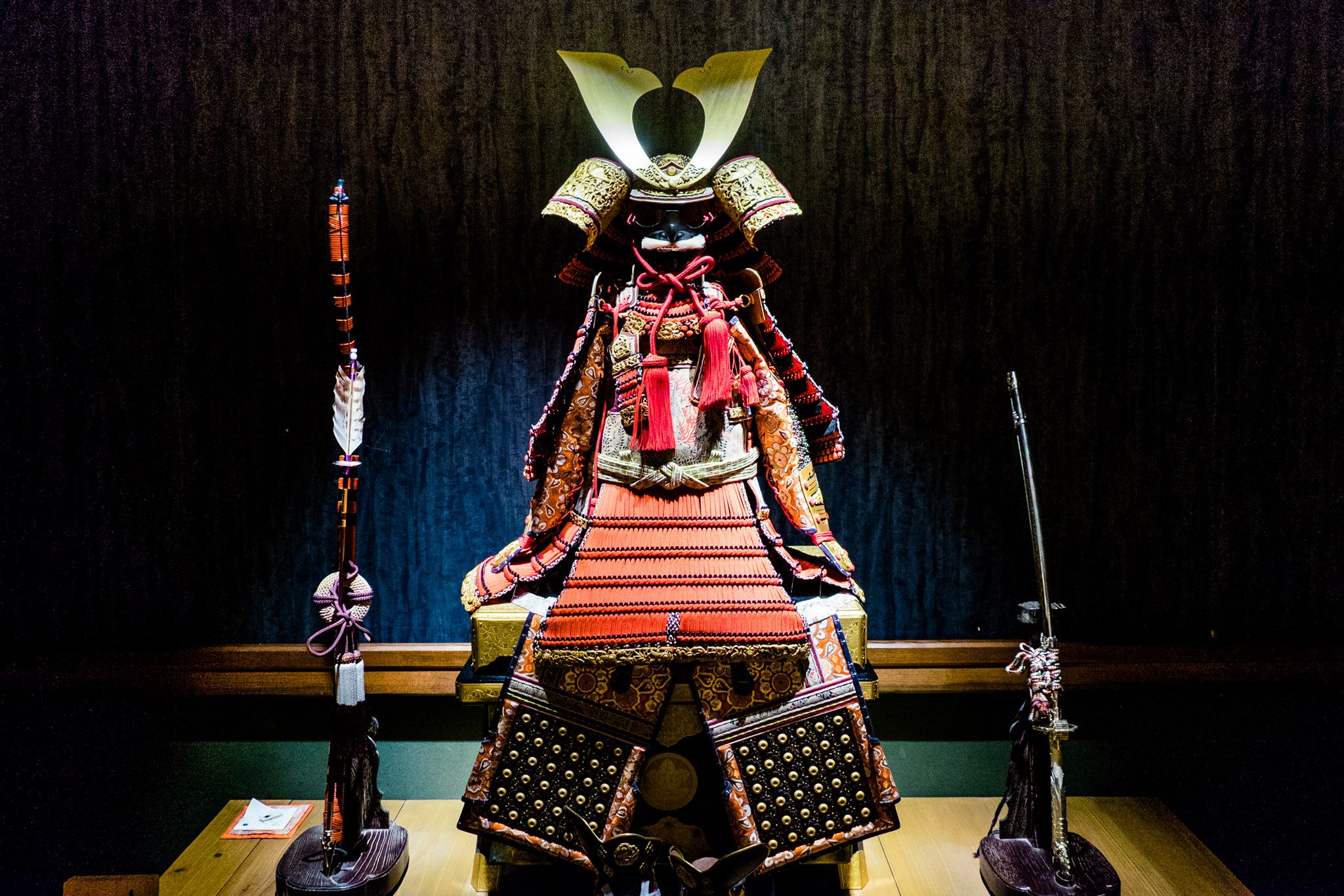 samurai museum - ancient armour