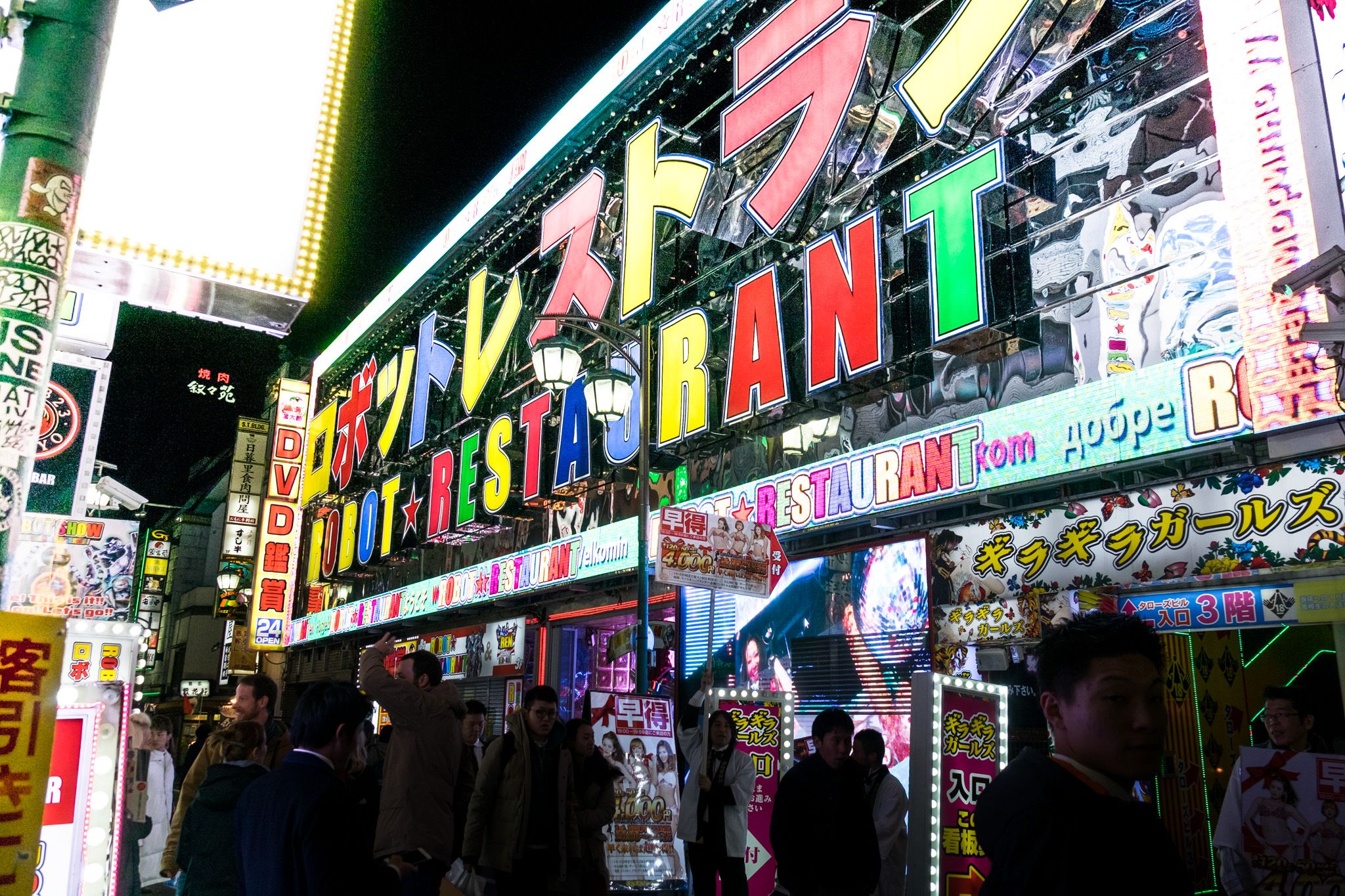 the famous Robot Restaurant