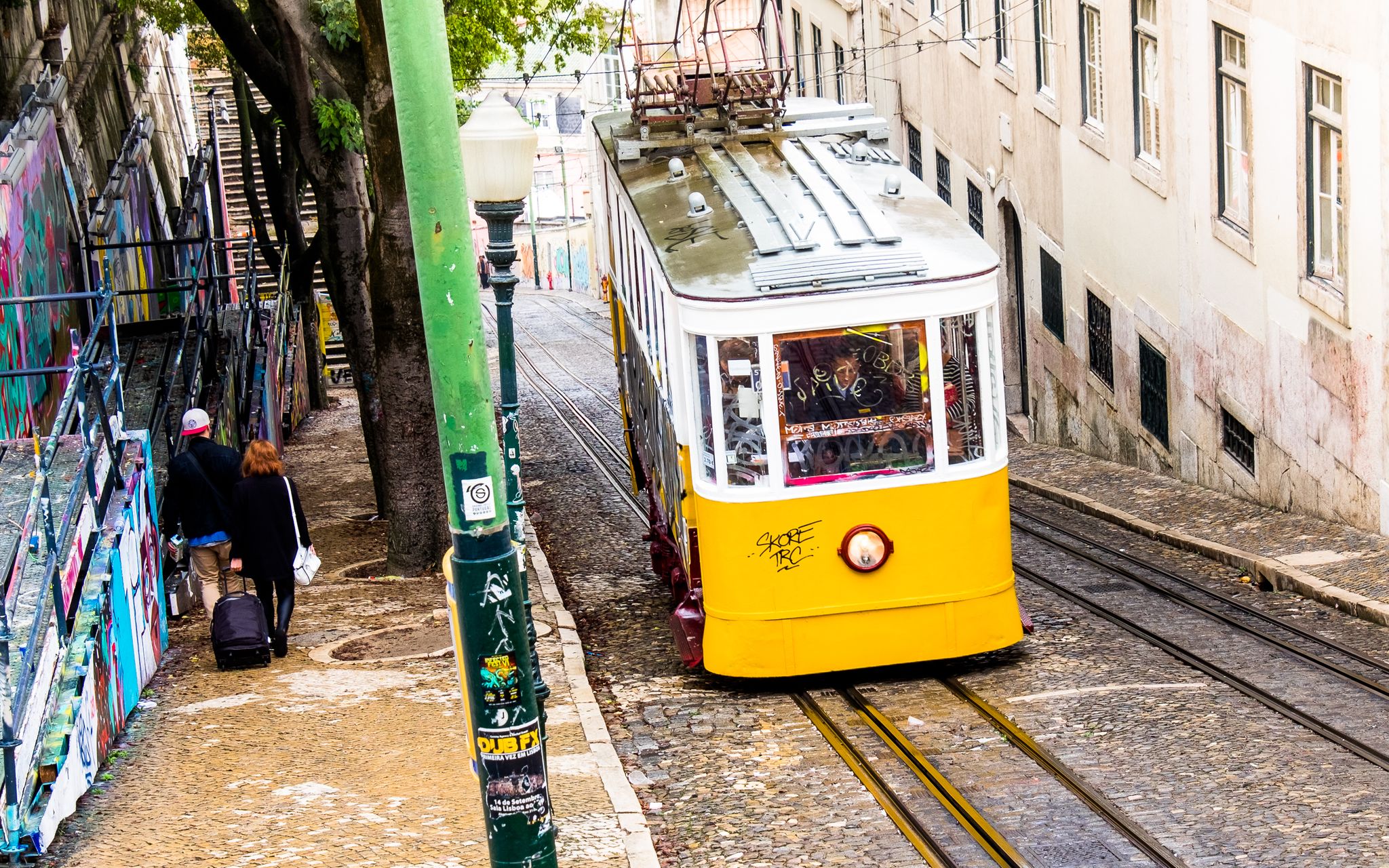 tram in Lisbon