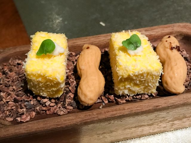 dessert at Mini Bar Theater