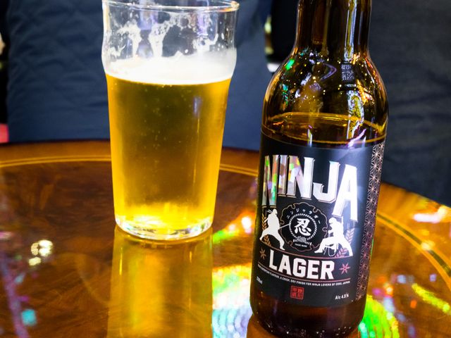 robot restaurant - ninja beer