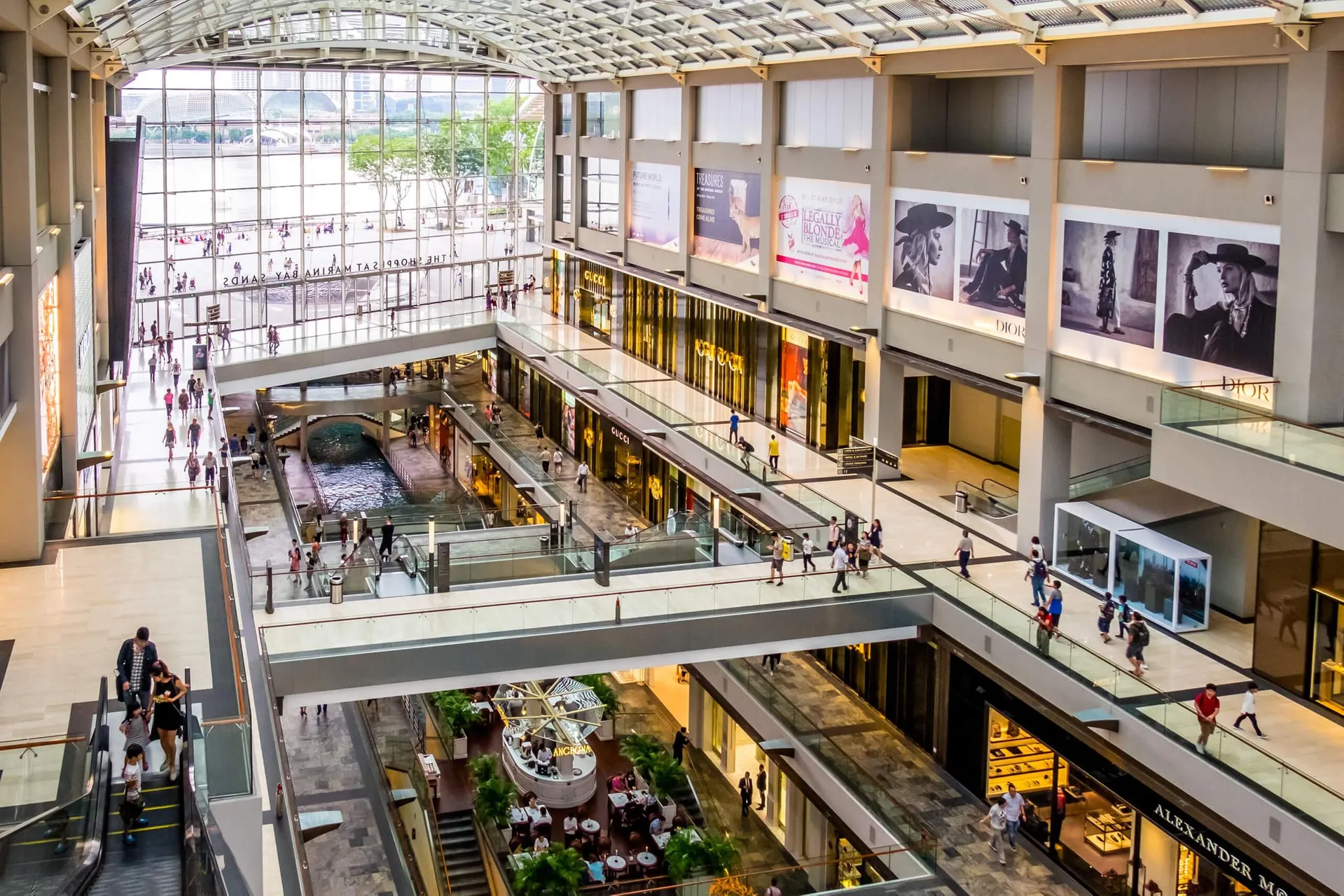 The Marina Bay Shoppes
