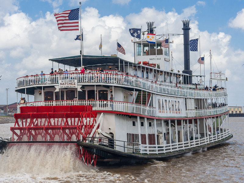 Steamboat Natchez, New Orleans