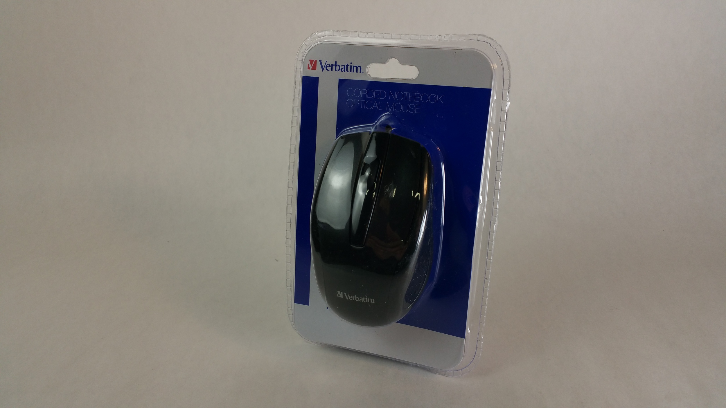New Verbatim 98106 USB 3 Button Standard Mouse Black