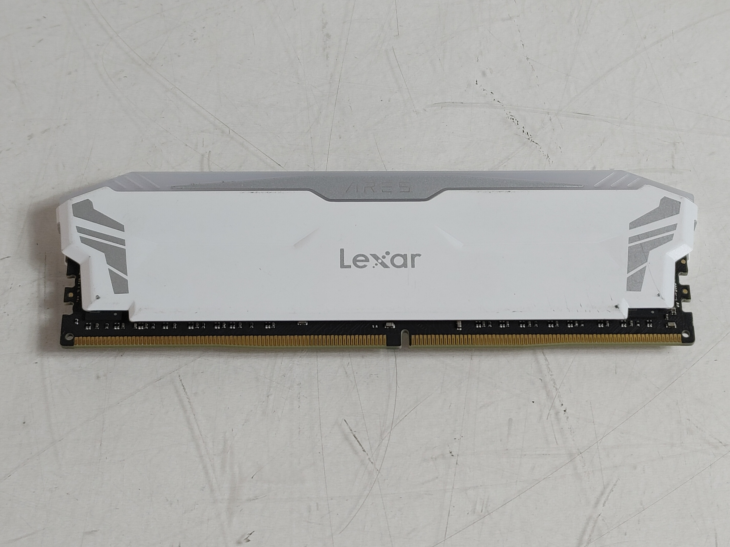 Lexar Ares RGB 8 GB PC4-25600 (DDR4-3200) 1Rx8 White Shielded Desktop RAM