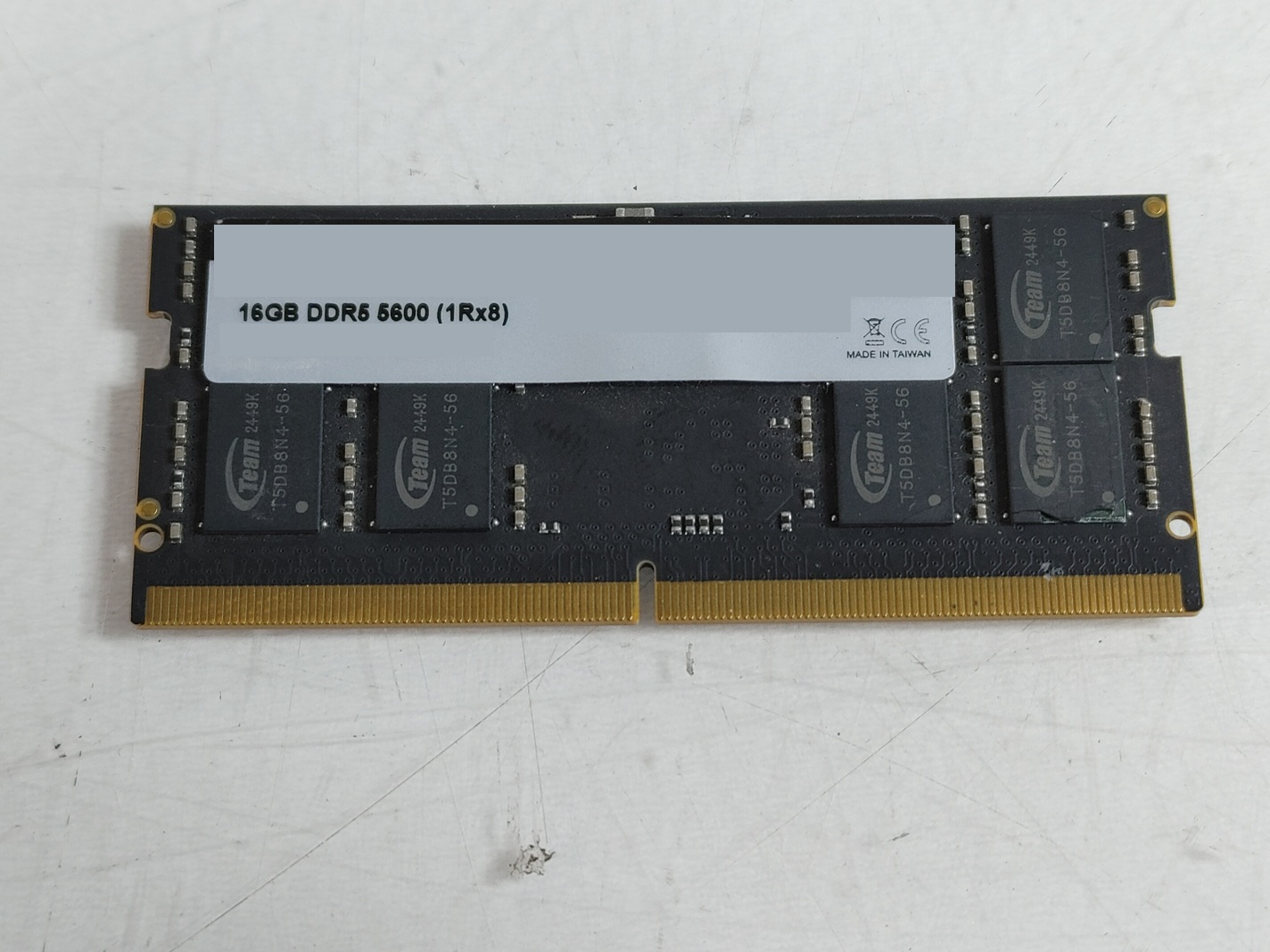 Mixed Brand 16 GB PC5-44800 (DDR5-5600) 1Rx8 DDR5 SO-DIMM LAPTOP RAM