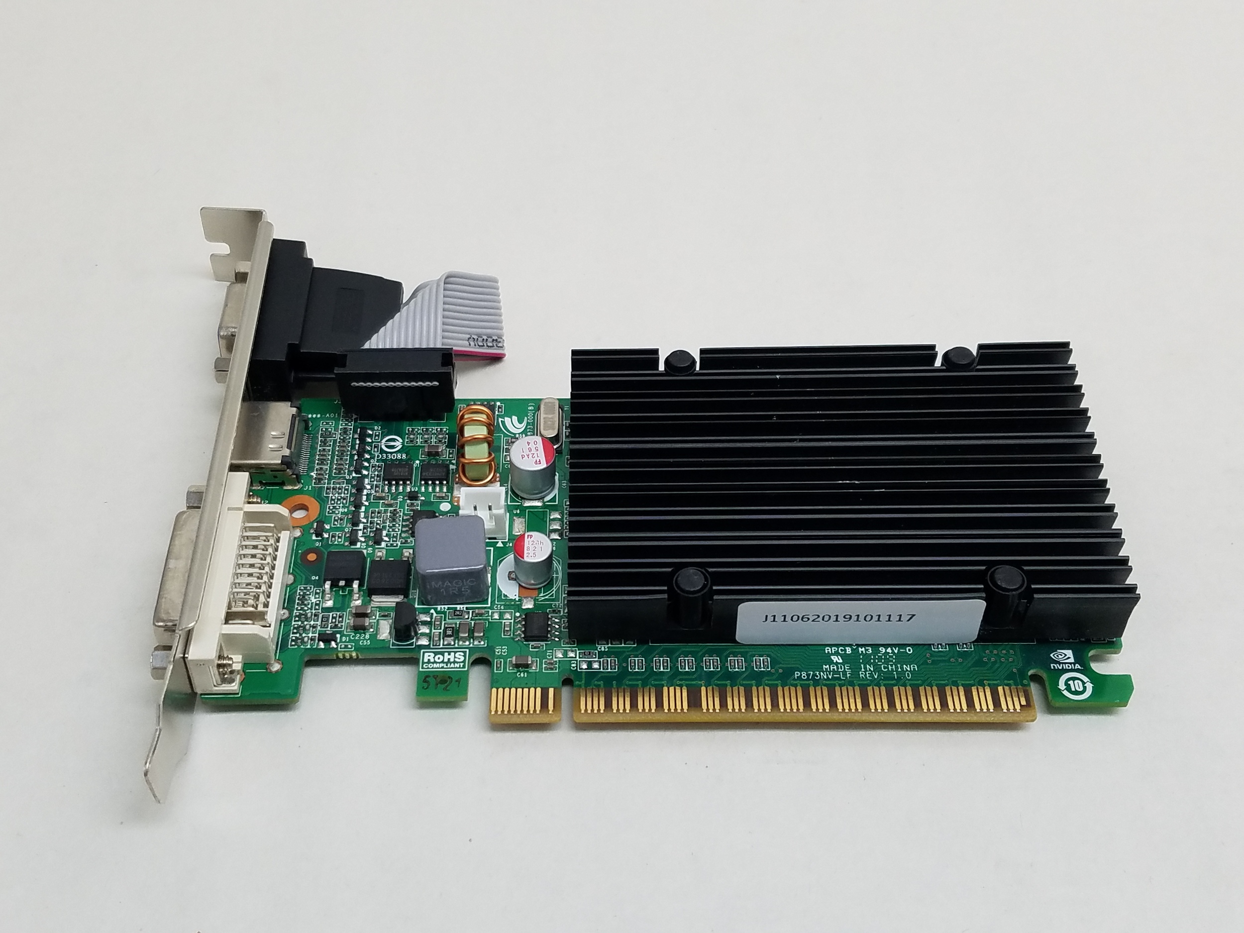 EVGA NVIDIA GeForce 210 (512-P3-1311-KR) 512 MB DDR3 SDRAM PCI Express ...