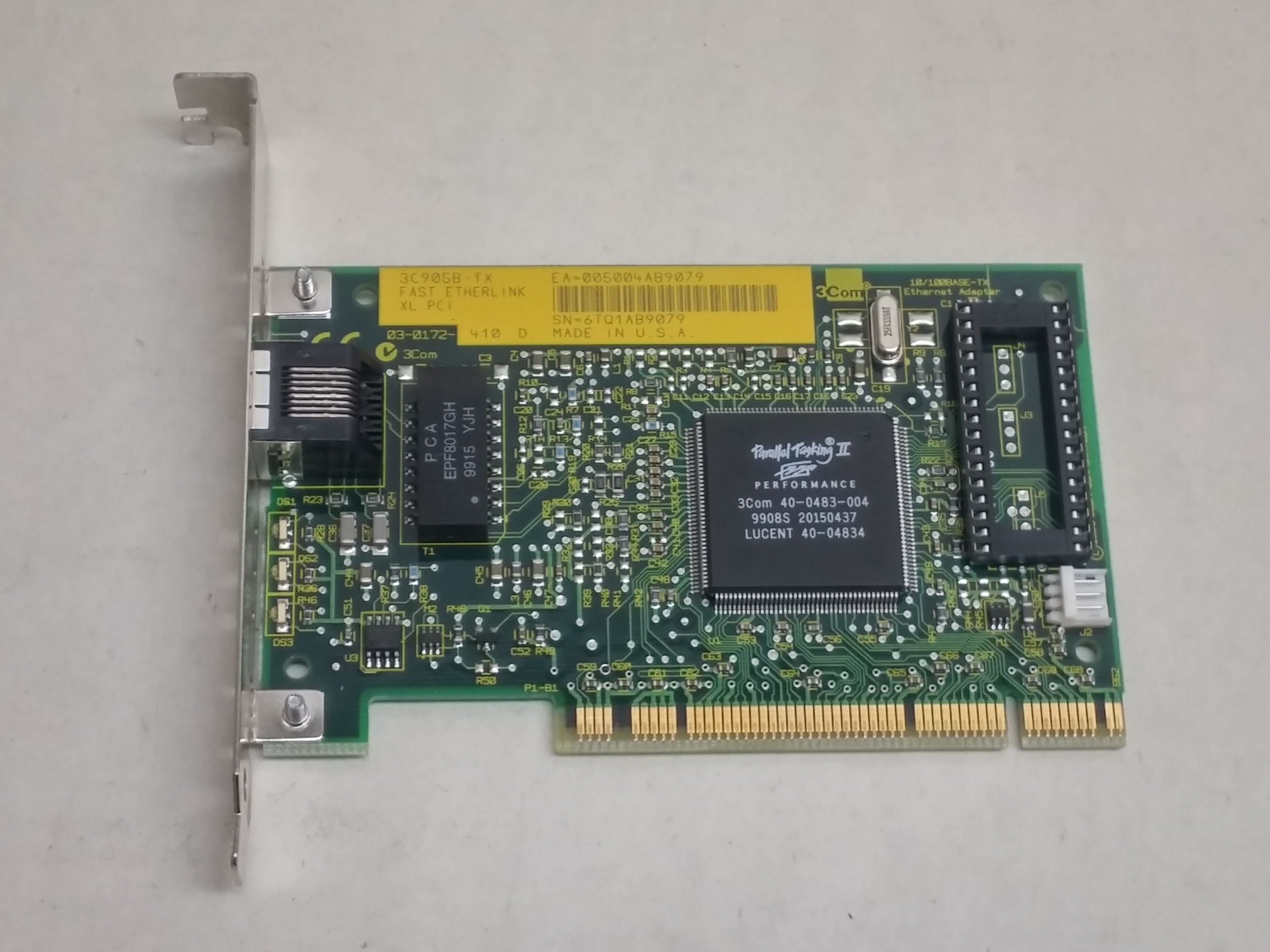 FAST ETHERLINK XL PCI 64BIT DRIVER DOWNLOAD