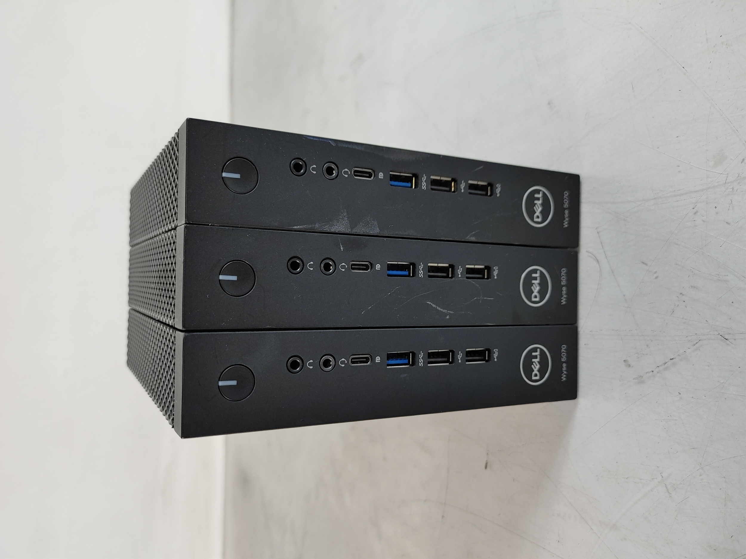 Lot of 3 Dell Wyse 5070 Thin Client Celeron J4105 1.50 GHz 8 GB DDR4 16 GB