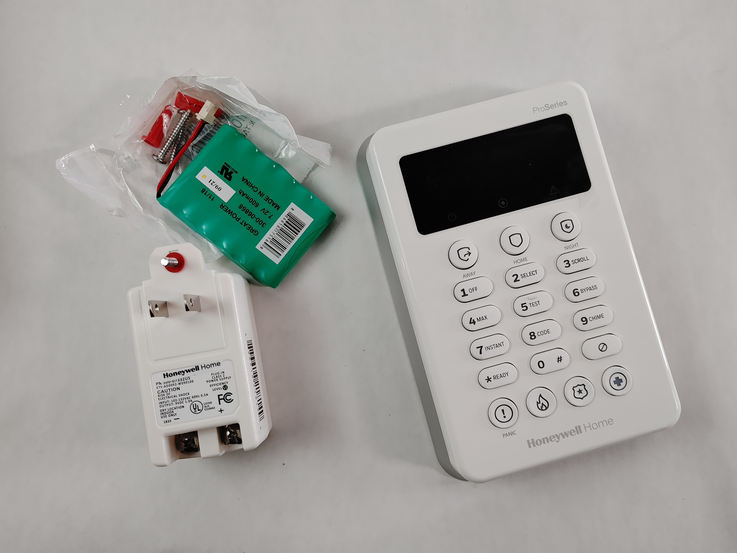 New Honeywell PROSIXLCDKP LCD Display Wireless Keypad Open Box