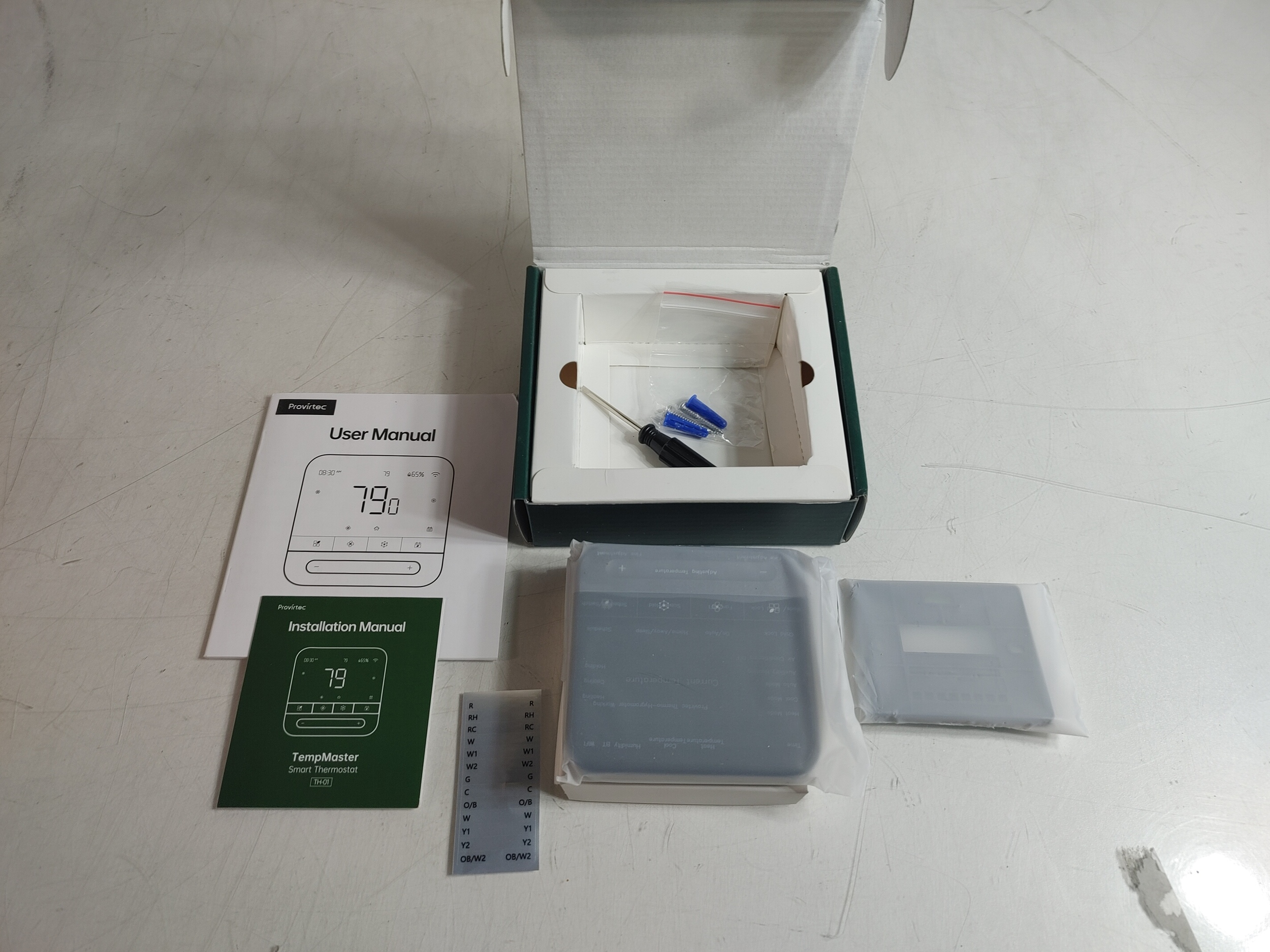 Provirtec TempMaster Smart Thermostat TH-01 New in Open Box