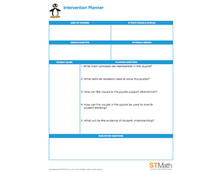 Intervention Planner<