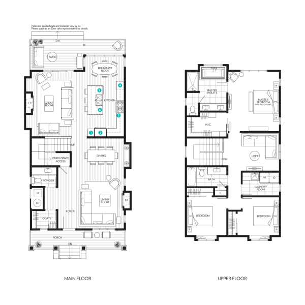 Floorplan 31 Greene Coach
