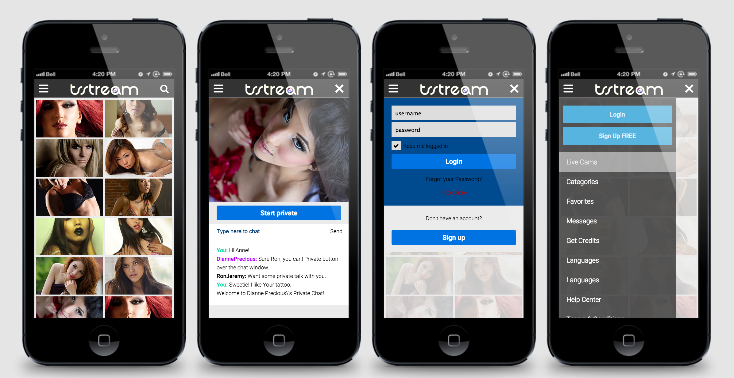 Live Cam Site TS Stream Takes it up a Notch, With New Design & User Experience