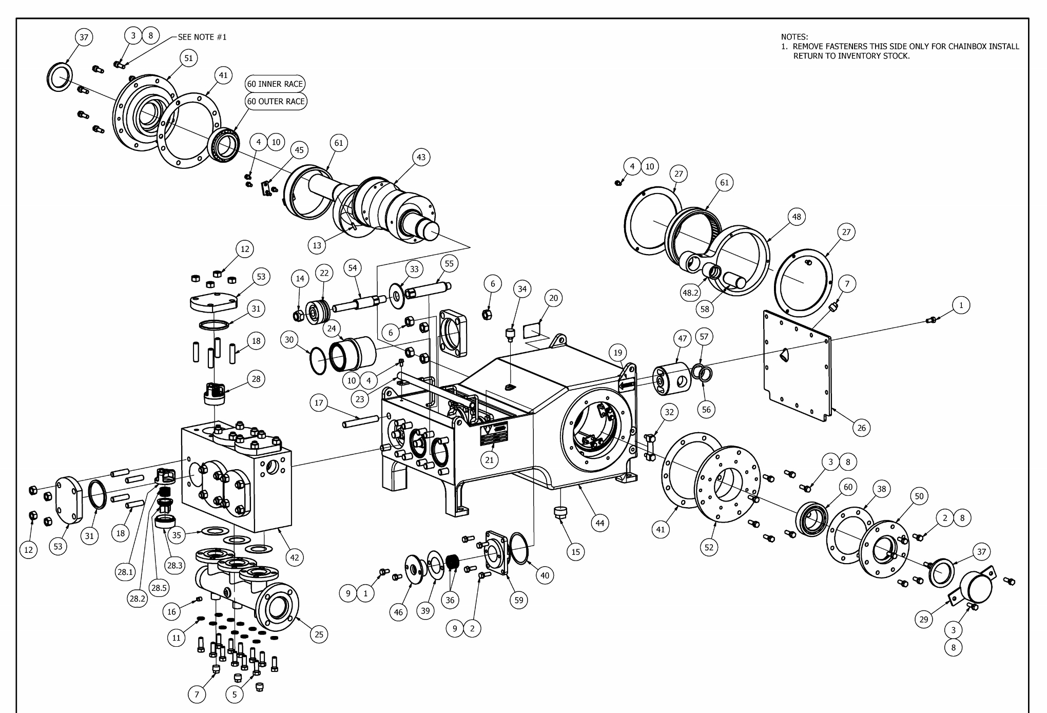 TT-150 Mud Pump Parts View
