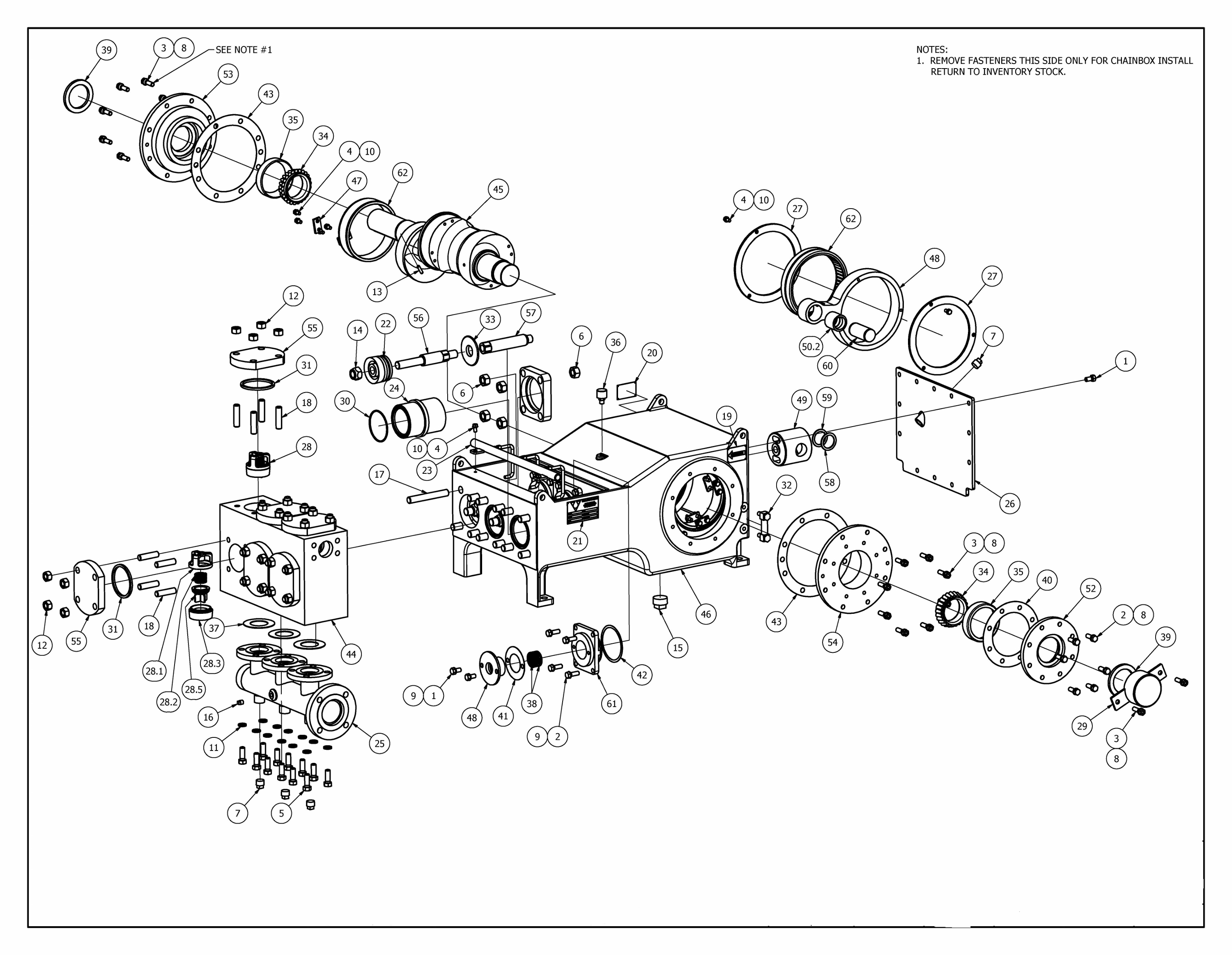TT-150 Mud Pump Parts View
