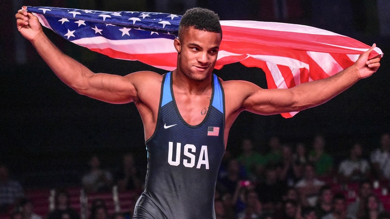 Bills reached out to Olympic gold medalist wrestler Gable Steveson