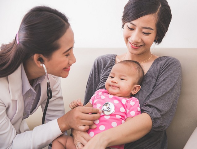 嬰幼兒確診照護